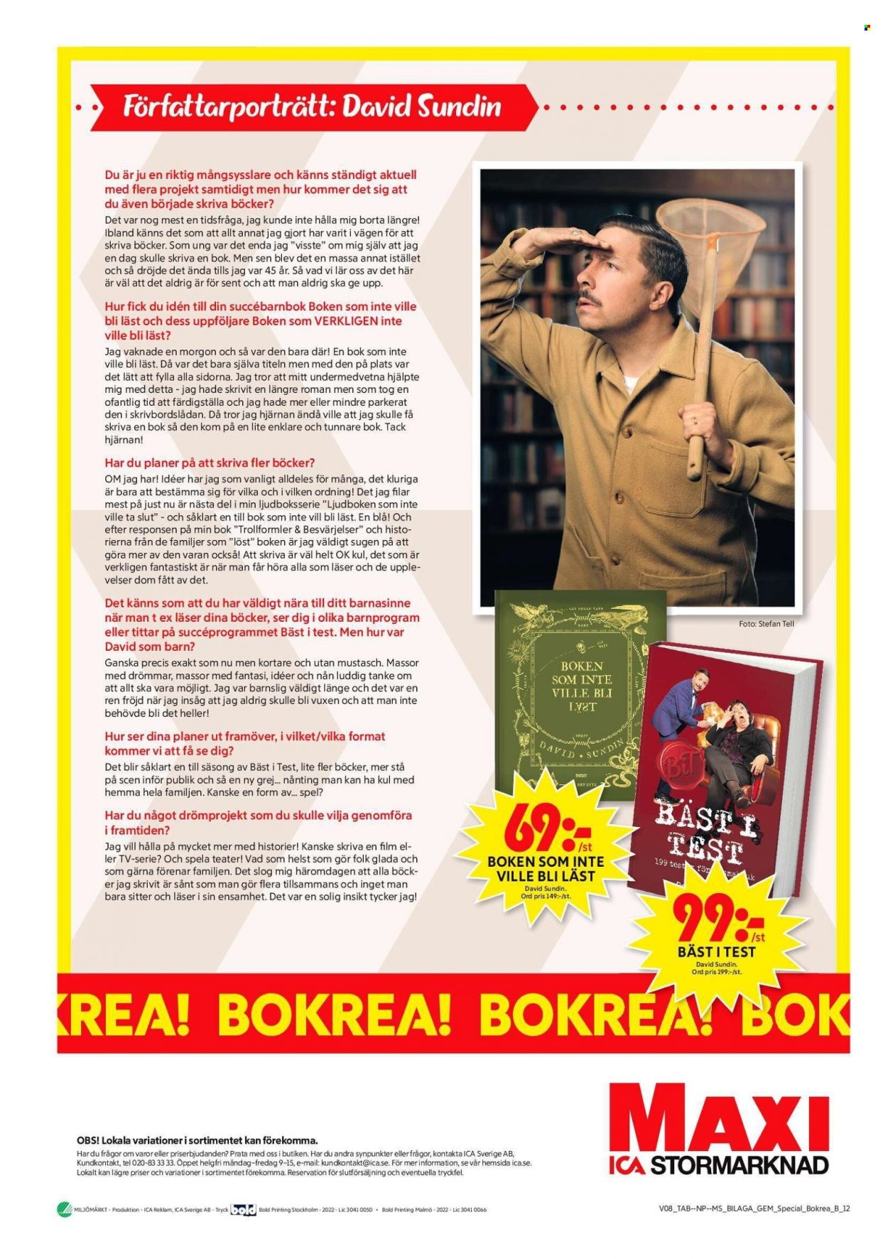 ICA reklamblad - 21/2 2022 - 27/2 2022. Sida 28
