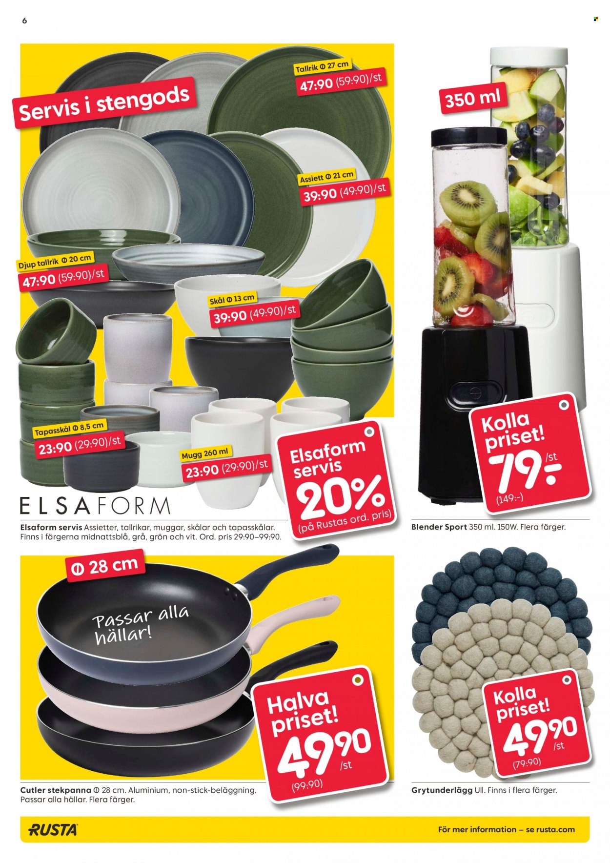 Rusta reklamblad - 23/2 2022 - 1/3 2022. Sida 6