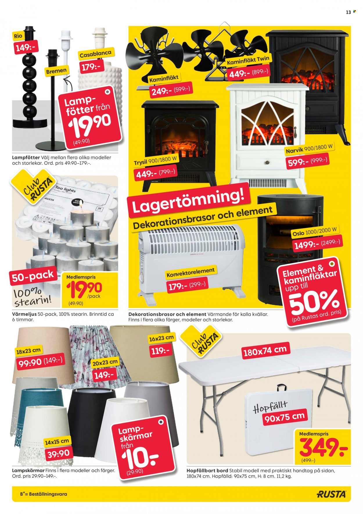 Rusta reklamblad - 23/2 2022 - 1/3 2022. Sida 13