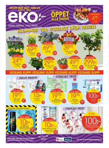 EKO reklamblad - 28/2 2022 - 6/3 2022.