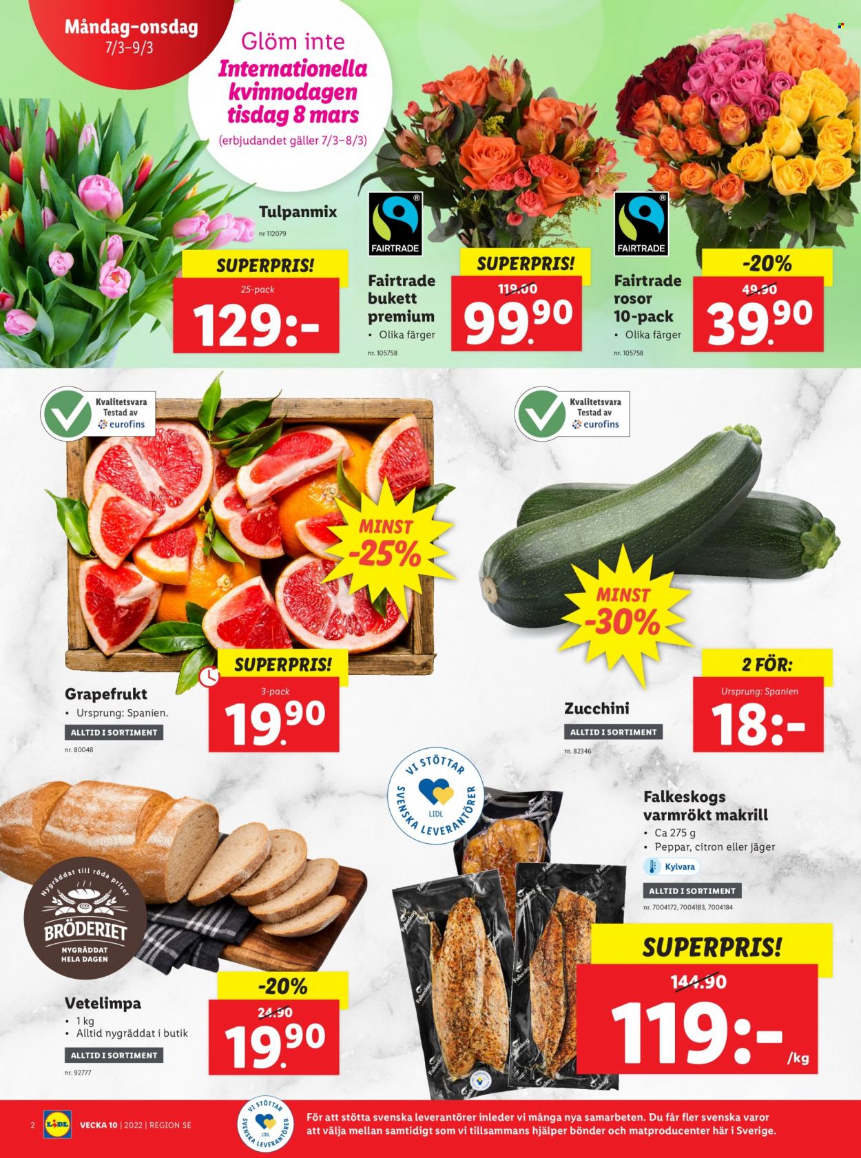 Lidl reklamblad - 7/3 2022 - 13/3 2022. Sida 2