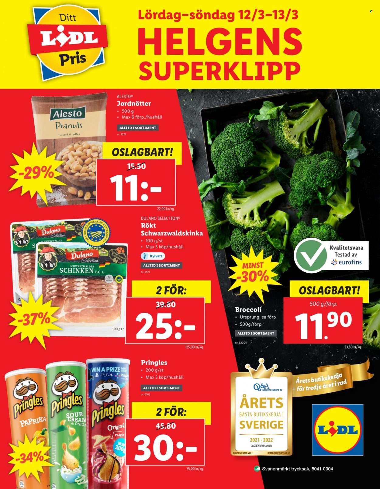 Lidl reklamblad - 7/3 2022 - 13/3 2022. Sida 34
