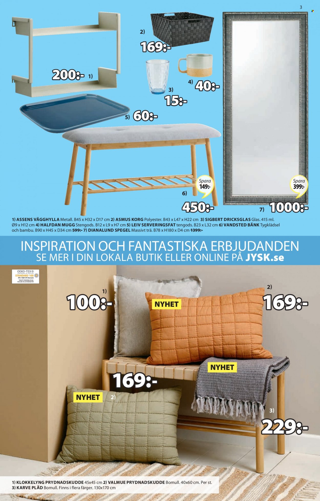 JYSK reklamblad - 28/2 2022 - 13/3 2022. Sida 3