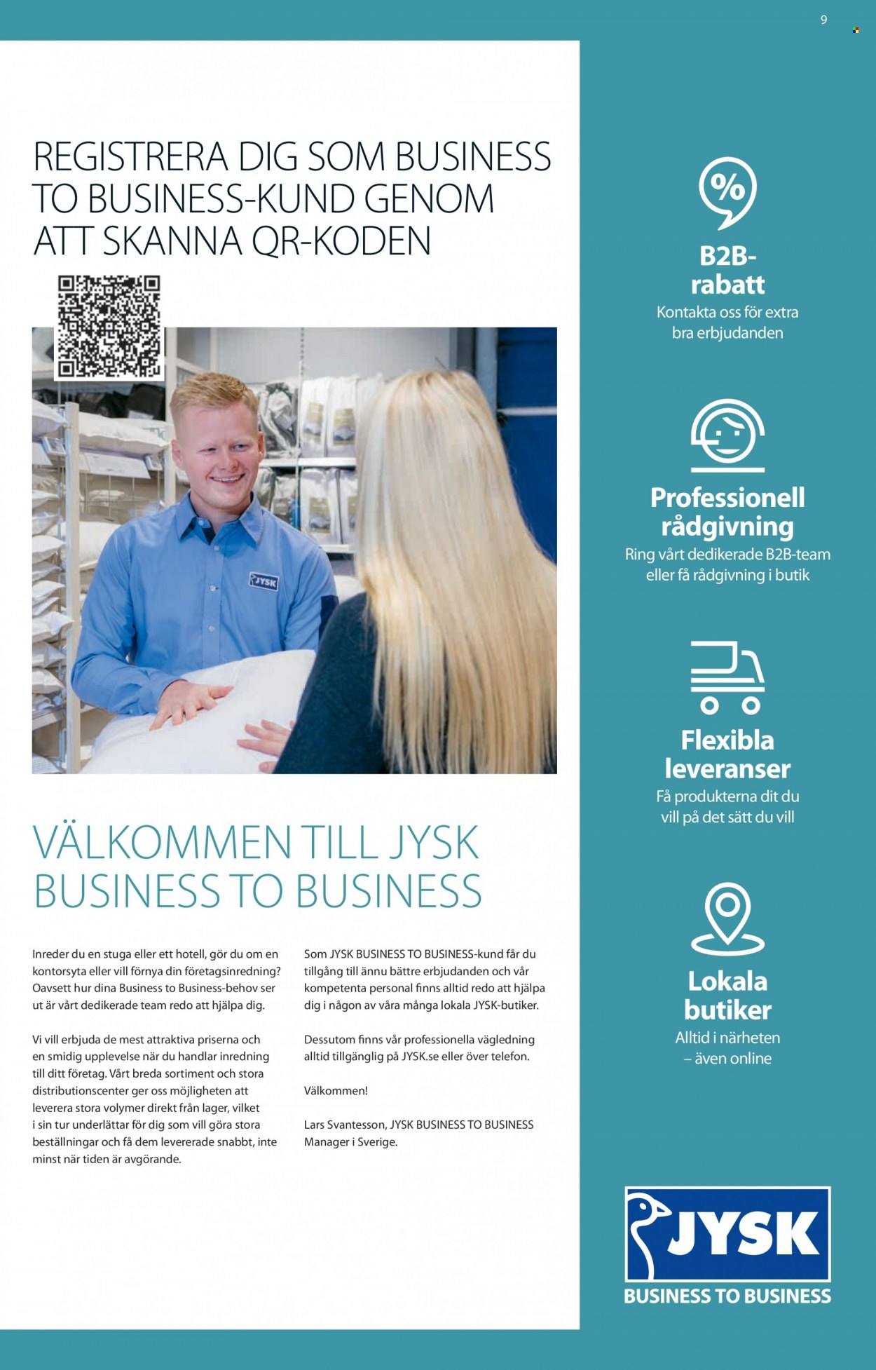 JYSK reklamblad - 28/2 2022 - 13/3 2022. Sida 9