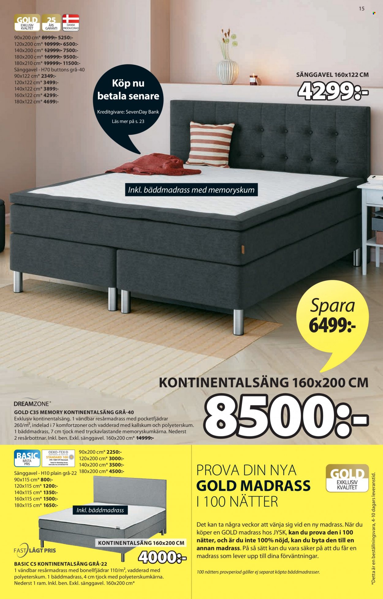 JYSK reklamblad - 28/2 2022 - 13/3 2022. Sida 15