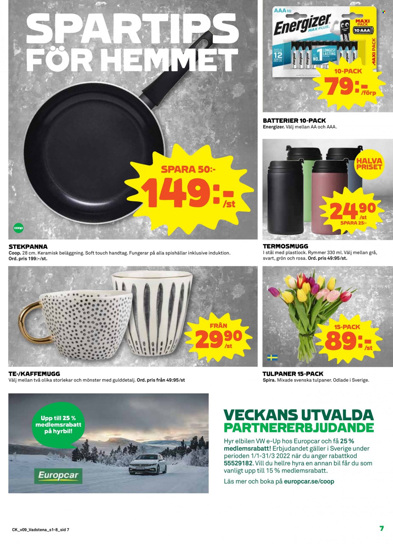 Coop reklamblad - 28/2 2022 - 6/3 2022. Sida 7