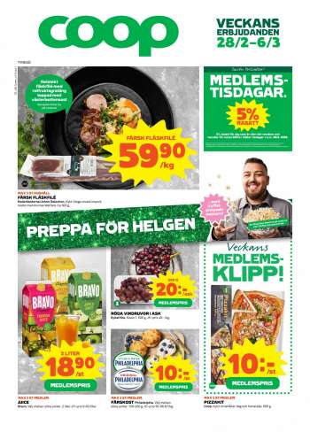 Coop reklamblad - 28/2 2022 - 6/3 2022.