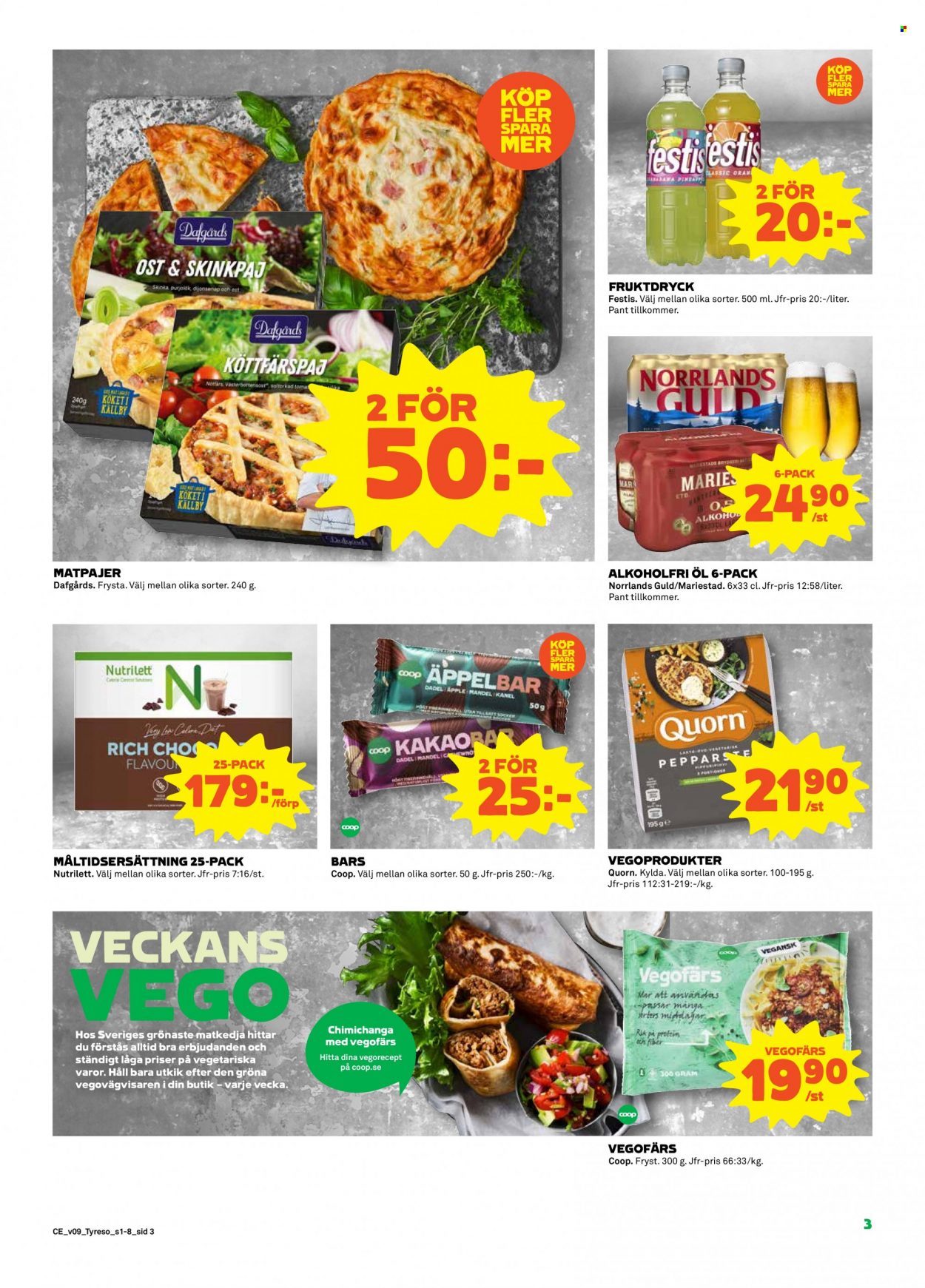 Coop reklamblad - 28/2 2022 - 6/3 2022. Sida 3