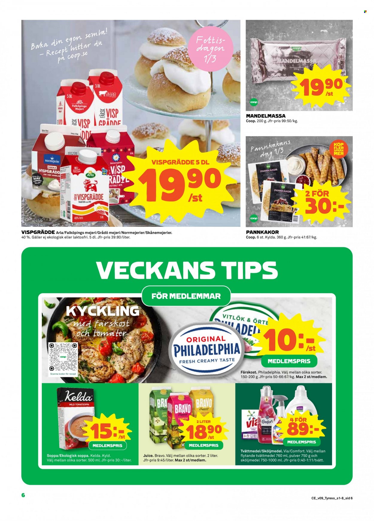 Coop reklamblad - 28/2 2022 - 6/3 2022. Sida 6