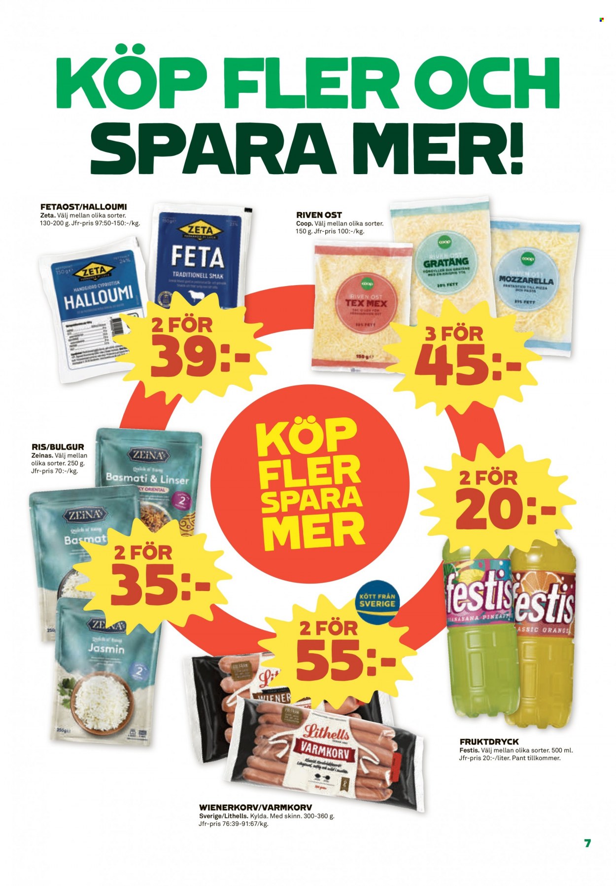 Coop reklamblad - 28/2 2022 - 6/3 2022. Sida 7
