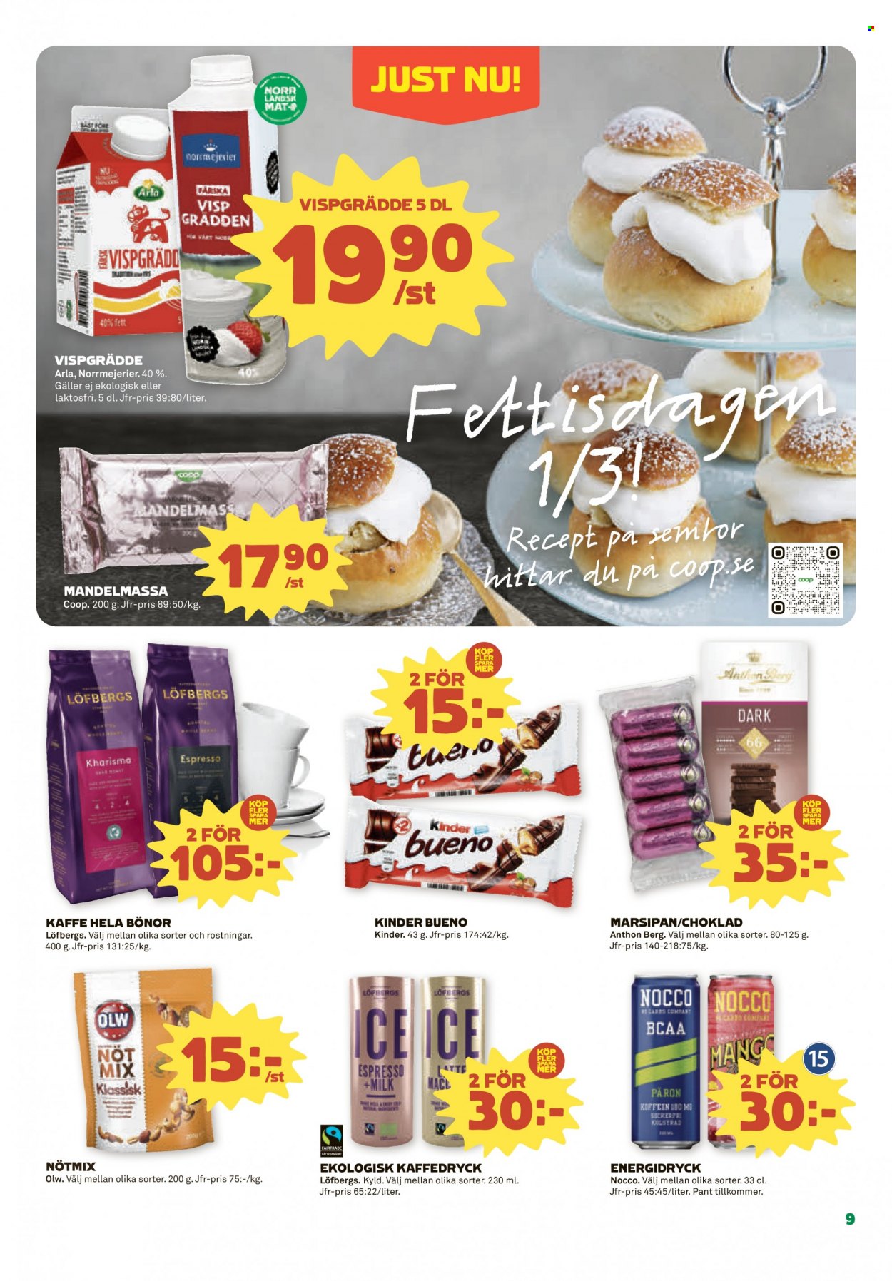Coop reklamblad - 28/2 2022 - 6/3 2022. Sida 9