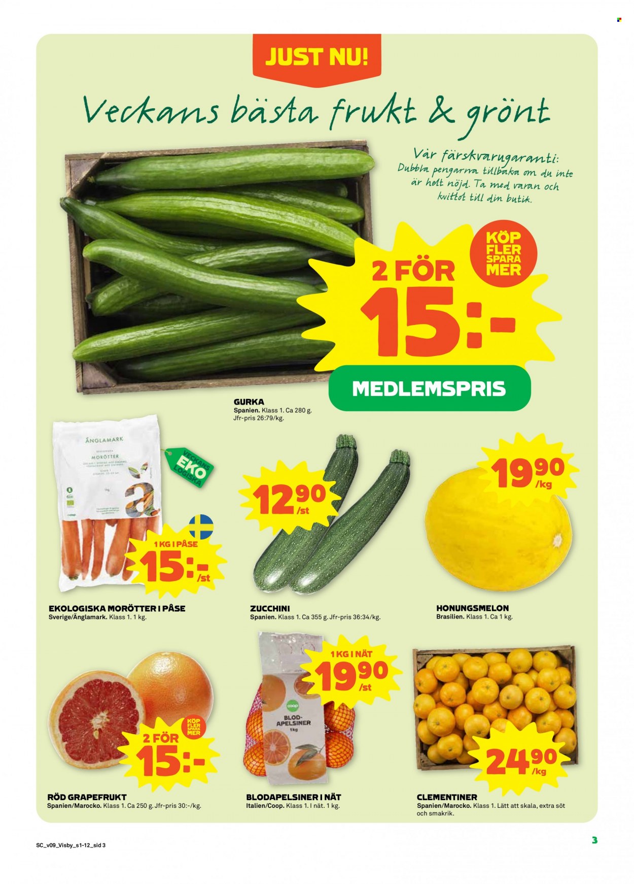 Coop reklamblad - 28/2 2022 - 6/3 2022. Sida 3