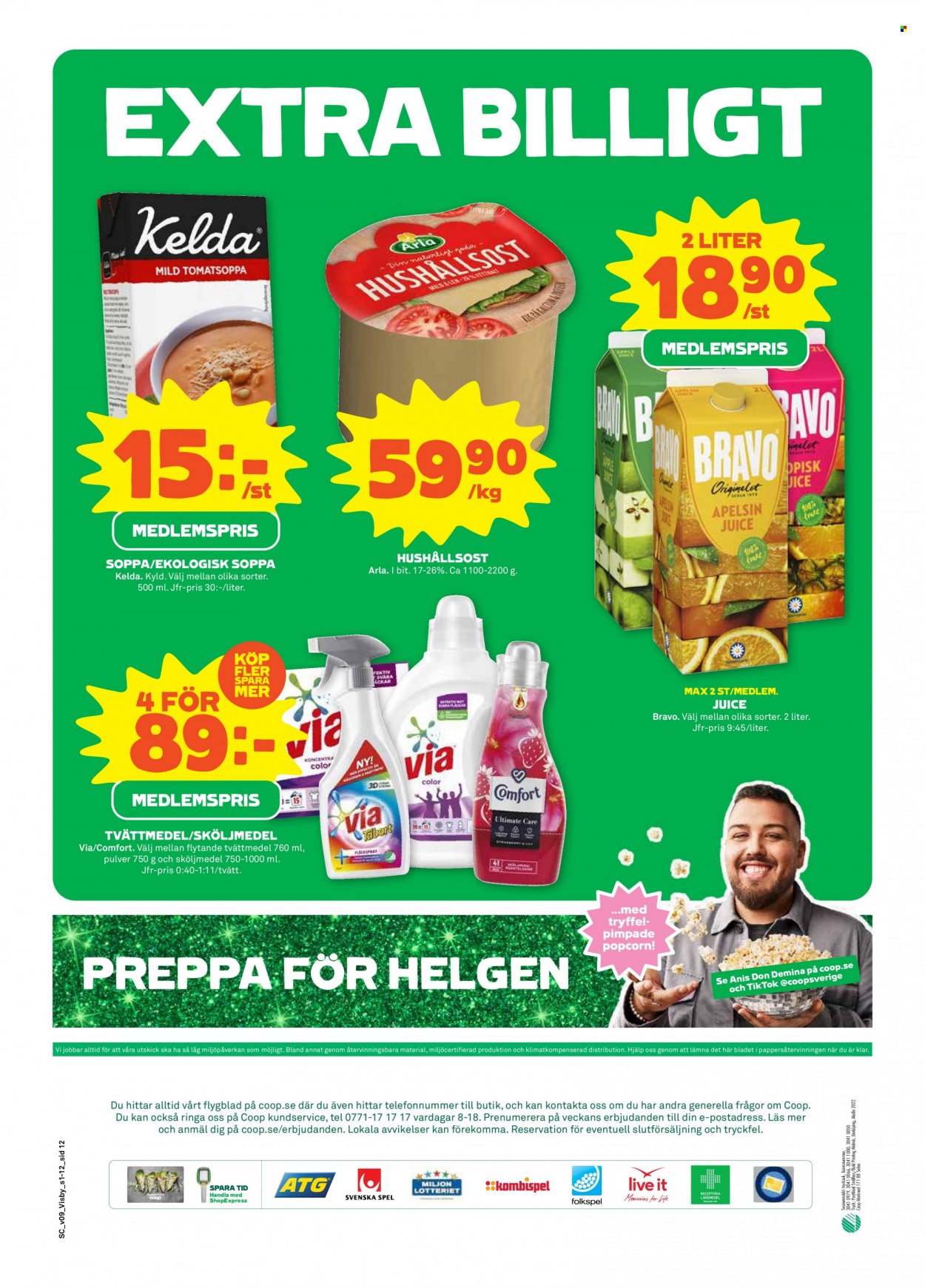 Coop reklamblad - 28/2 2022 - 6/3 2022. Sida 12