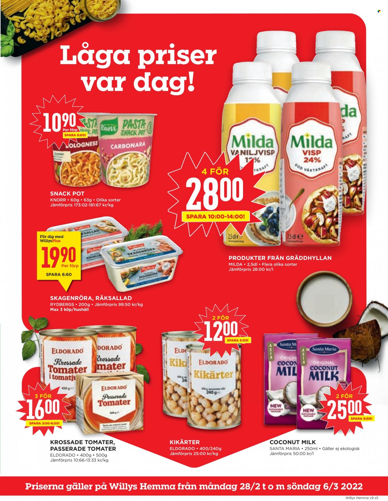 Willys Hemma reklamblad - 28/2 2022 - 6/3 2022. Sida 5
