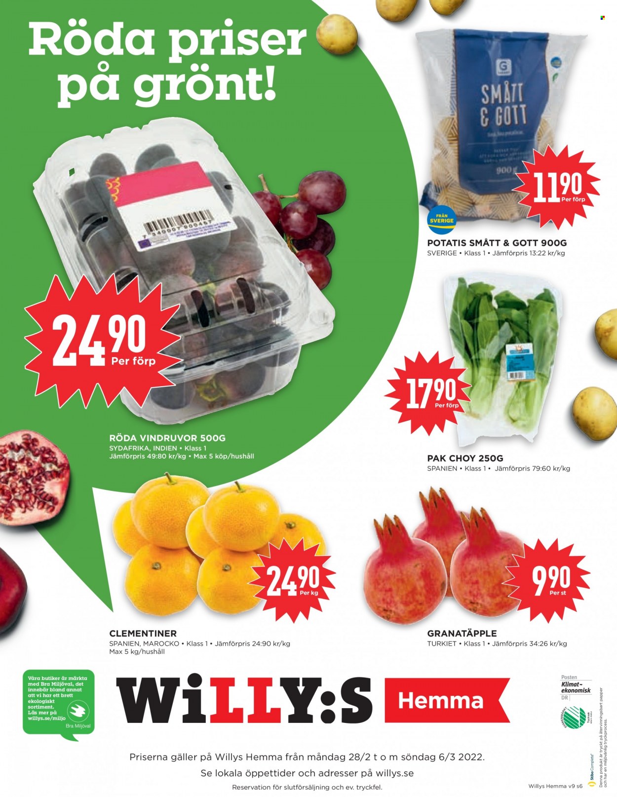 Willys Hemma reklamblad - 28/2 2022 - 6/3 2022. Sida 6