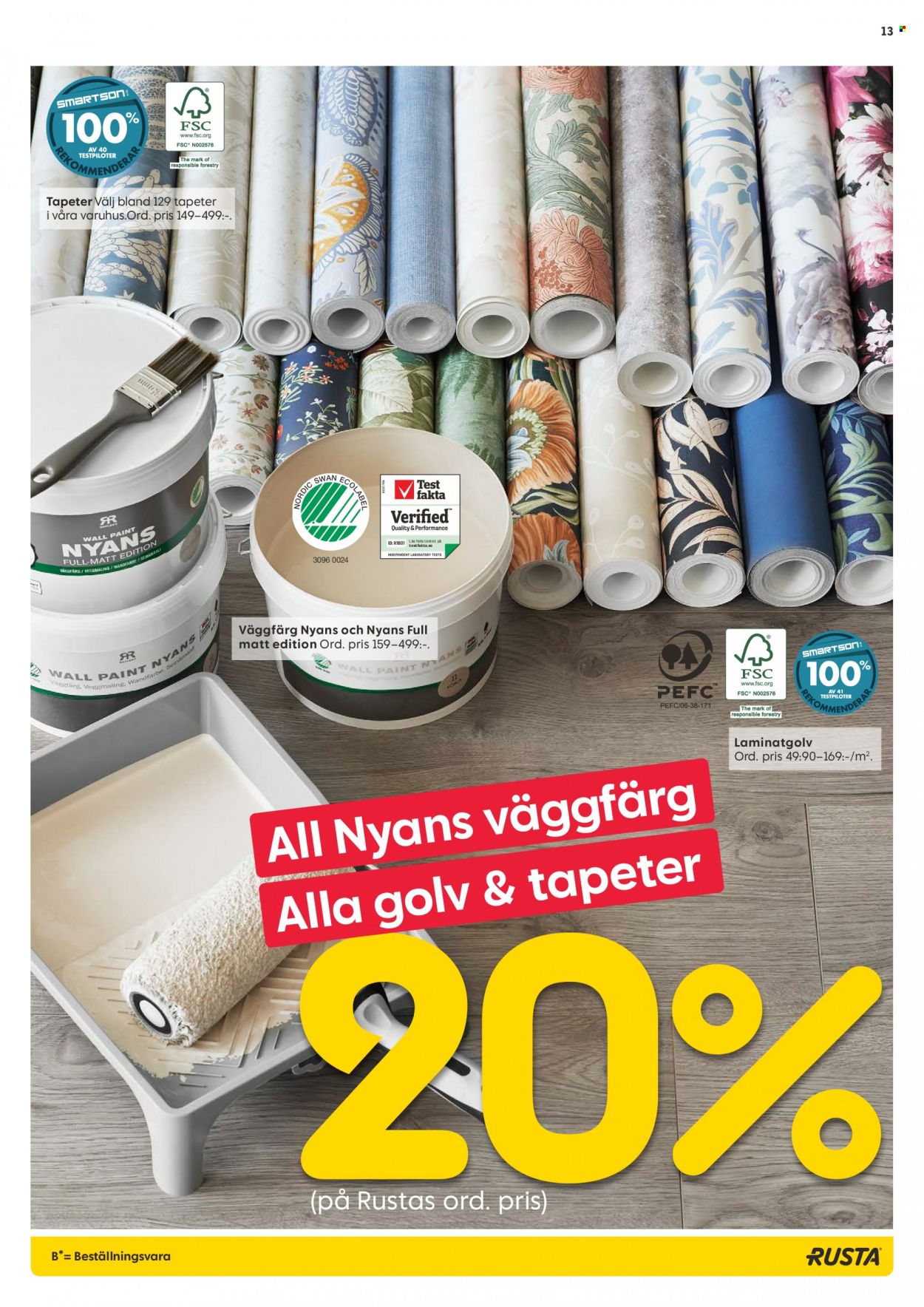 Rusta reklamblad - 2/3 2022 - 8/3 2022. Sida 13