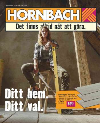Hornbach reklamblad - 1/3 2022 - 31/3 2022.