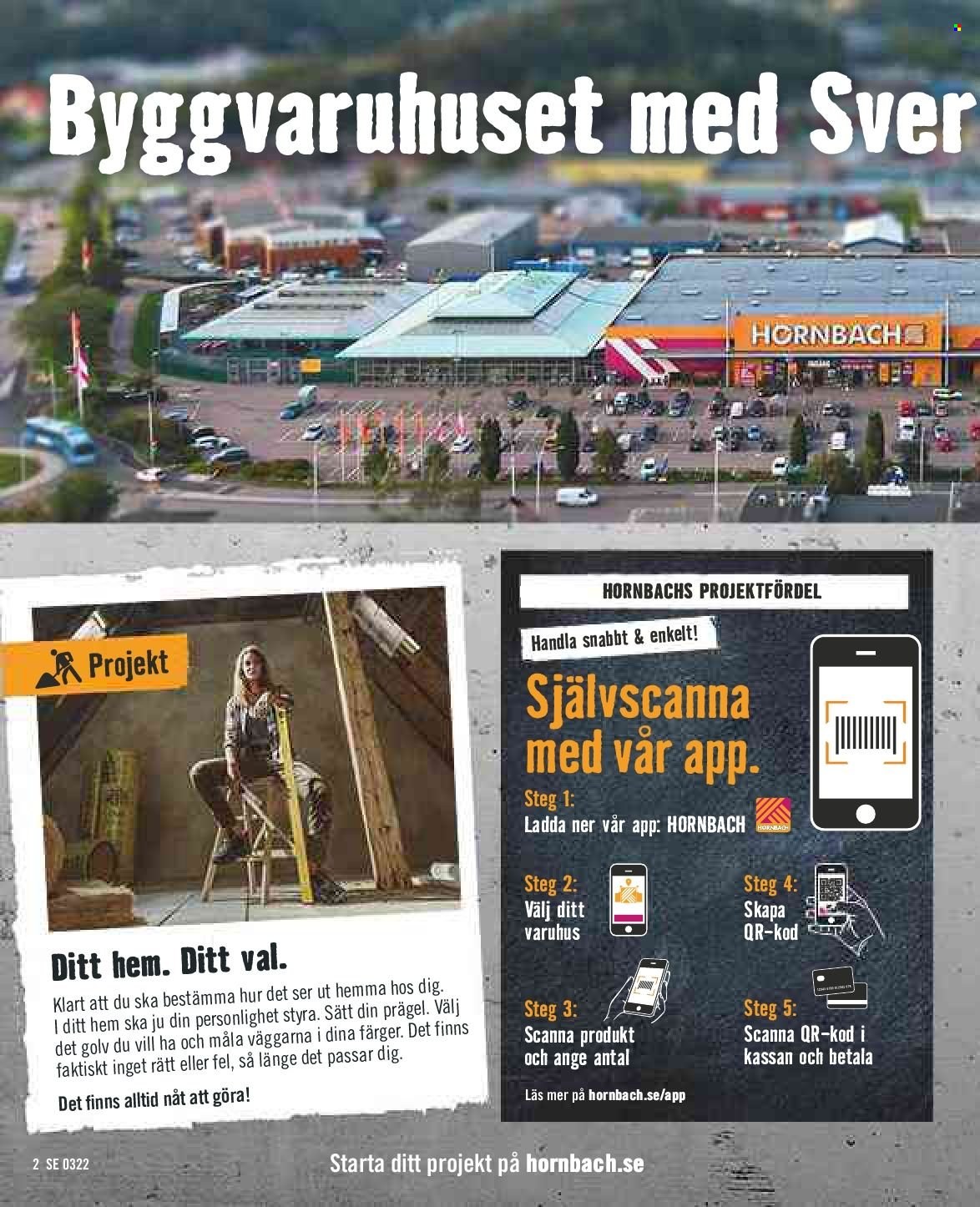 Hornbach reklamblad - 1/3 2022 - 31/3 2022. Sida 2