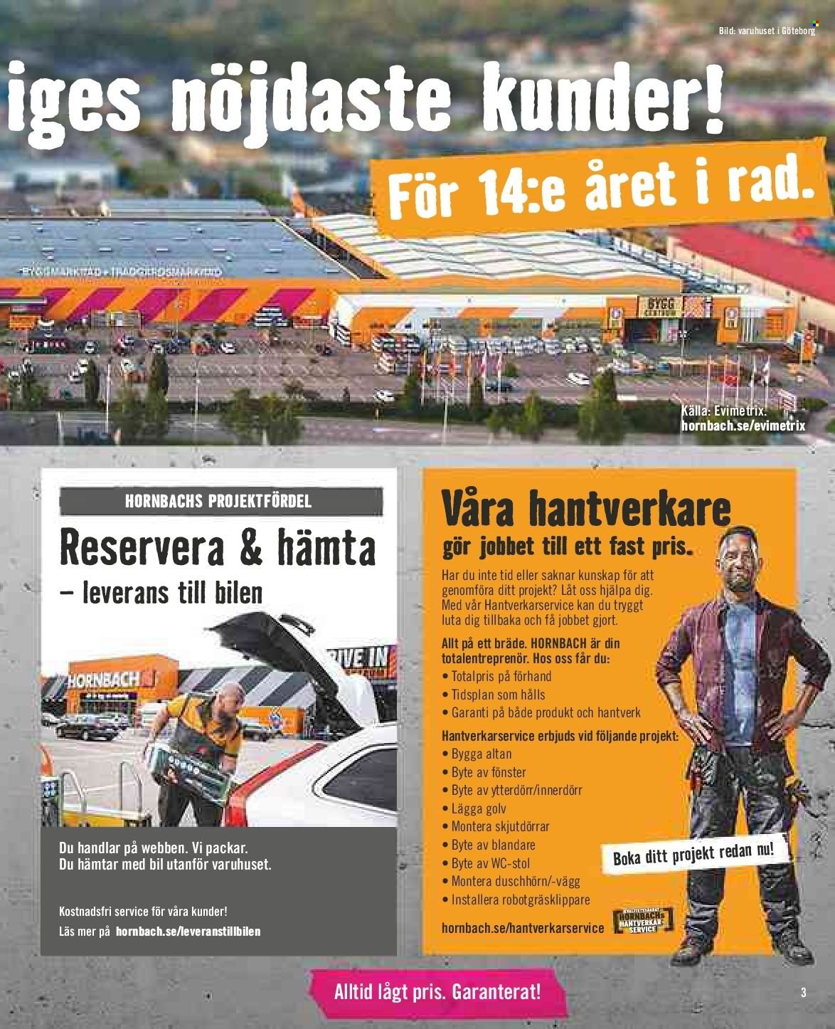 Hornbach reklamblad - 1/3 2022 - 31/3 2022. Sida 3