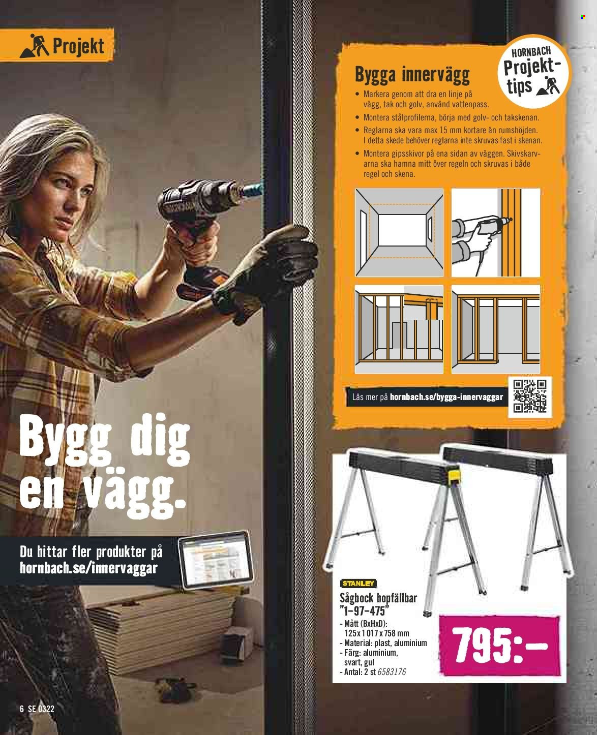 Hornbach reklamblad - 1/3 2022 - 31/3 2022. Sida 6