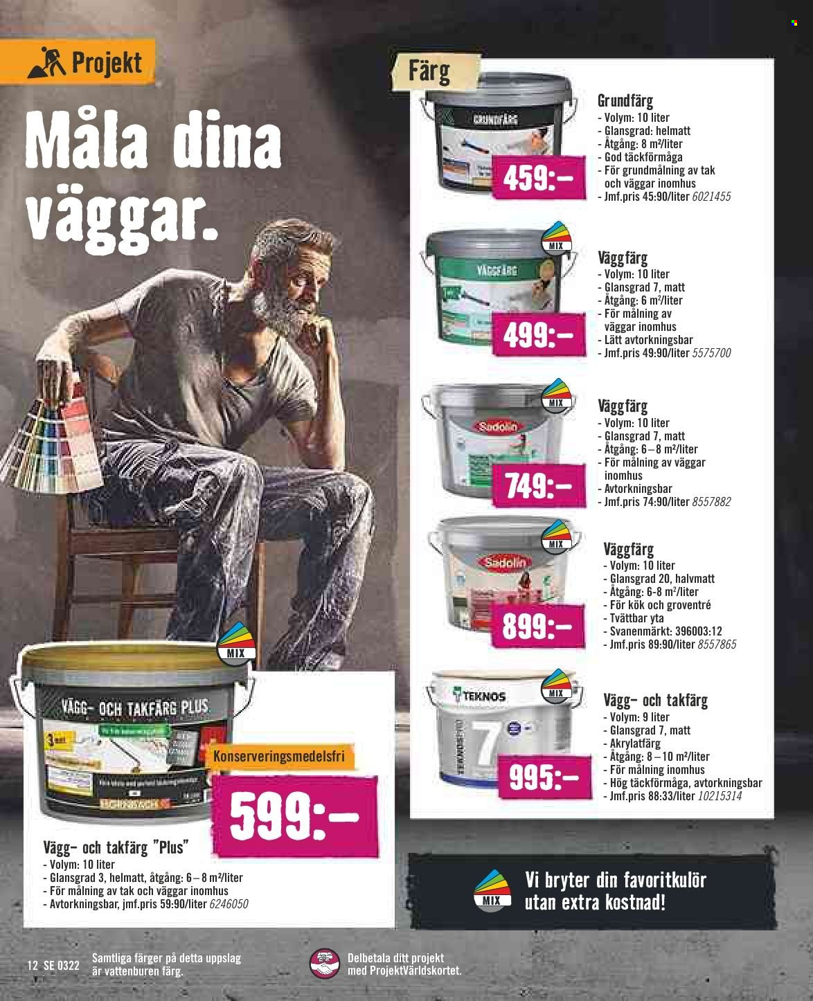 Hornbach reklamblad - 1/3 2022 - 31/3 2022. Sida 12