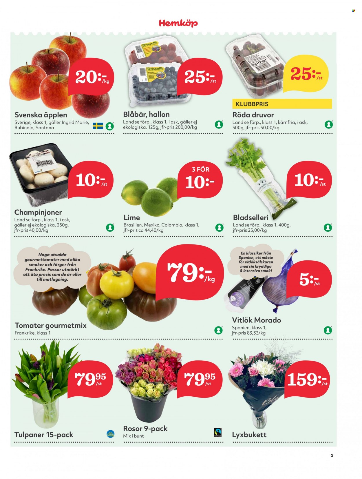 Hemköp reklamblad - 7/3 2022 - 13/3 2022. Sida 3