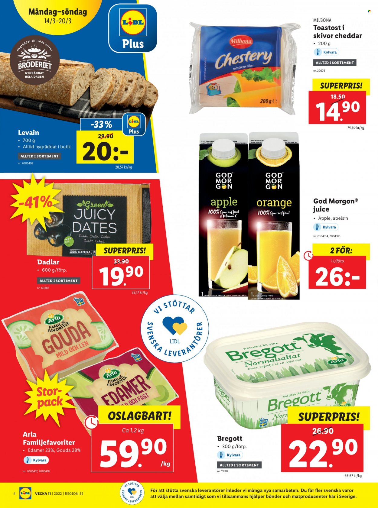 Lidl reklamblad - 14/3 2022 - 20/3 2022. Sida 4