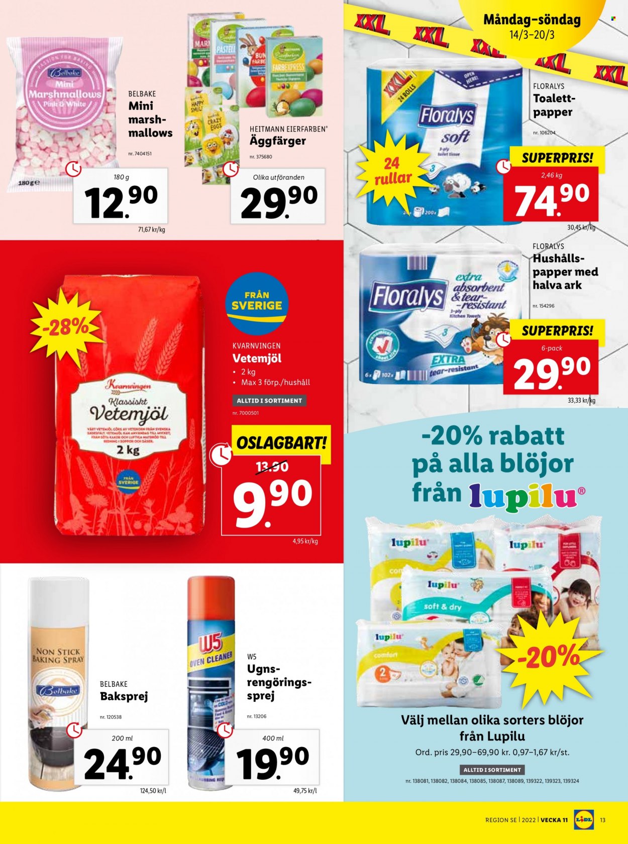 Lidl reklamblad - 14/3 2022 - 20/3 2022. Sida 13