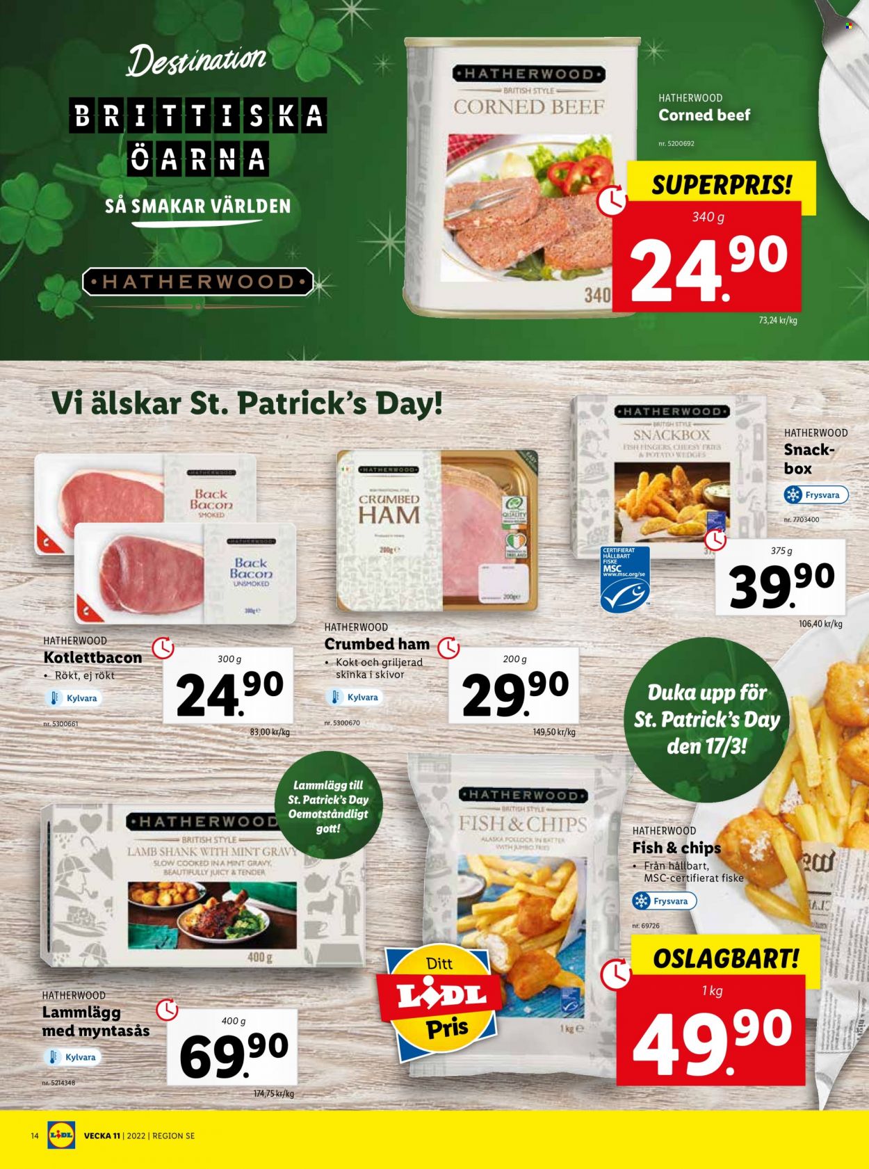 Lidl reklamblad - 14/3 2022 - 20/3 2022. Sida 14