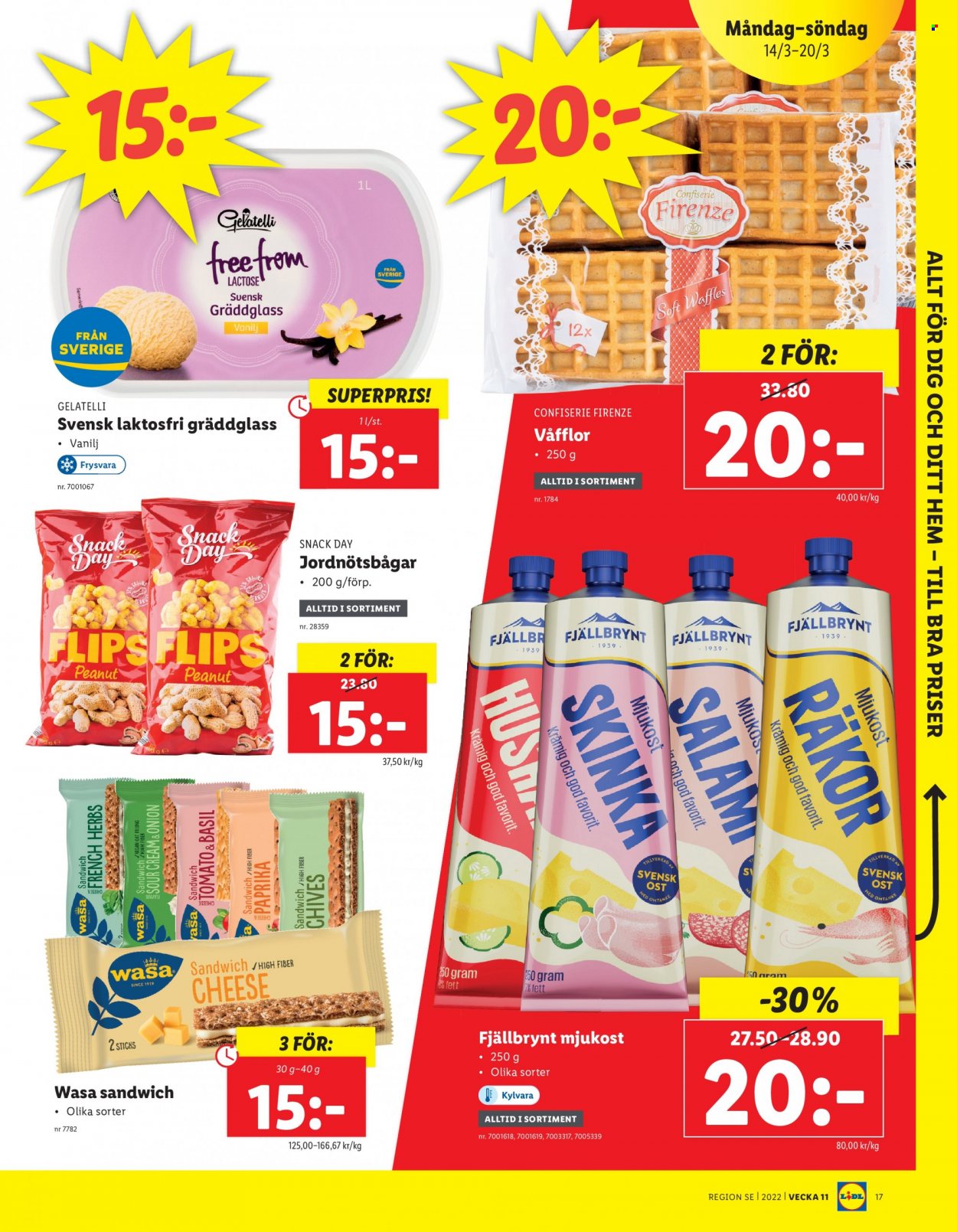 Lidl reklamblad - 14/3 2022 - 20/3 2022. Sida 19