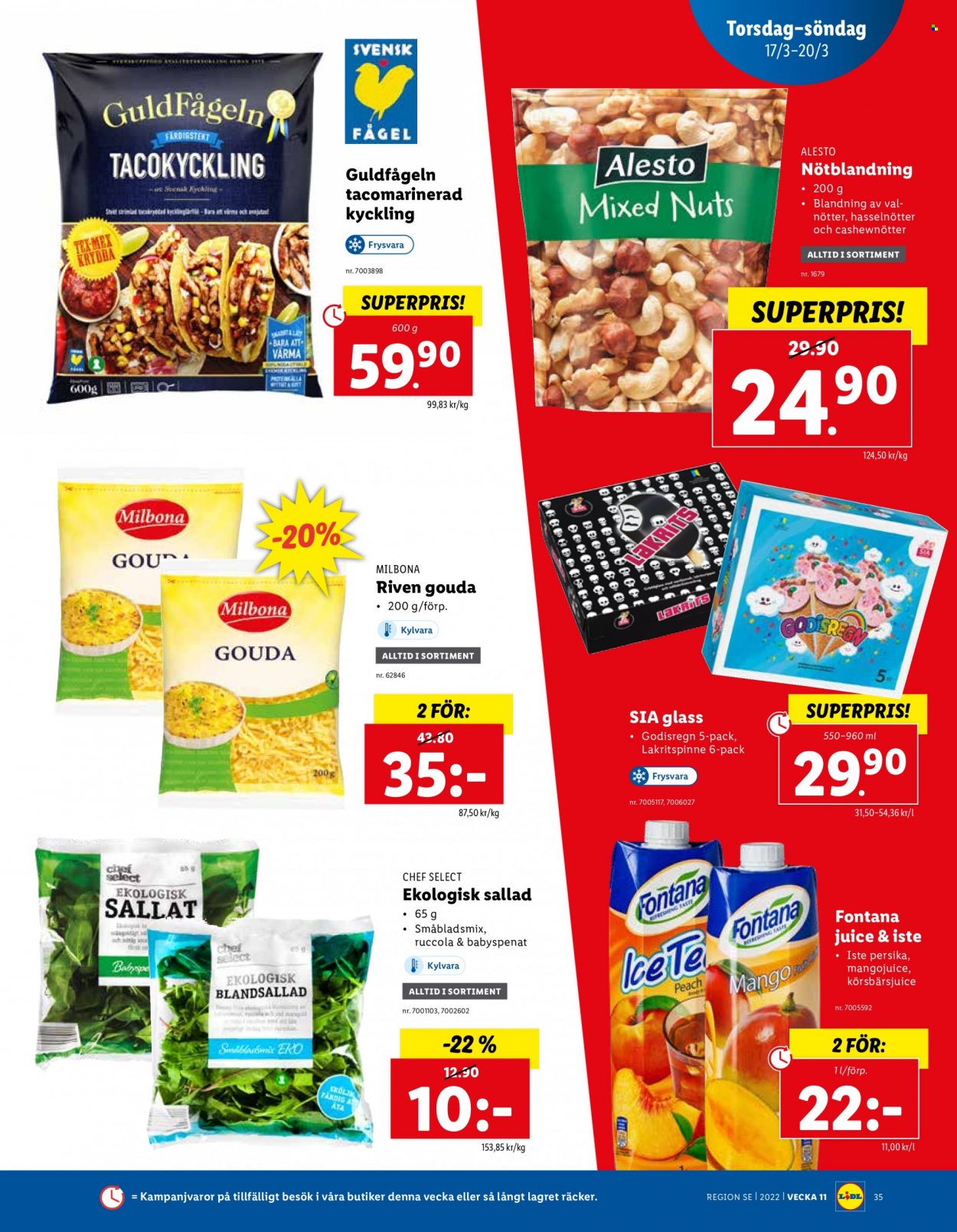 Lidl reklamblad - 14/3 2022 - 20/3 2022. Sida 37
