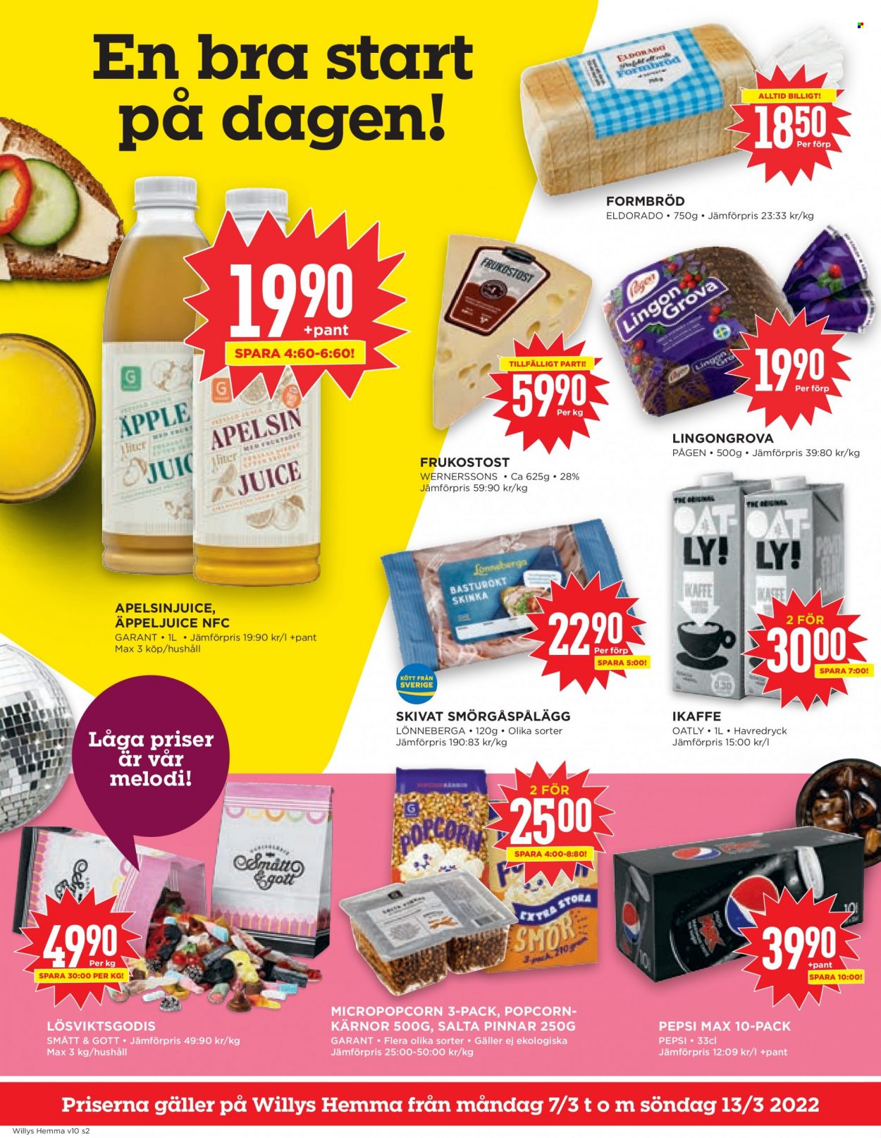Willys Hemma reklamblad - 7/3 2022 - 13/3 2022. Sida 2