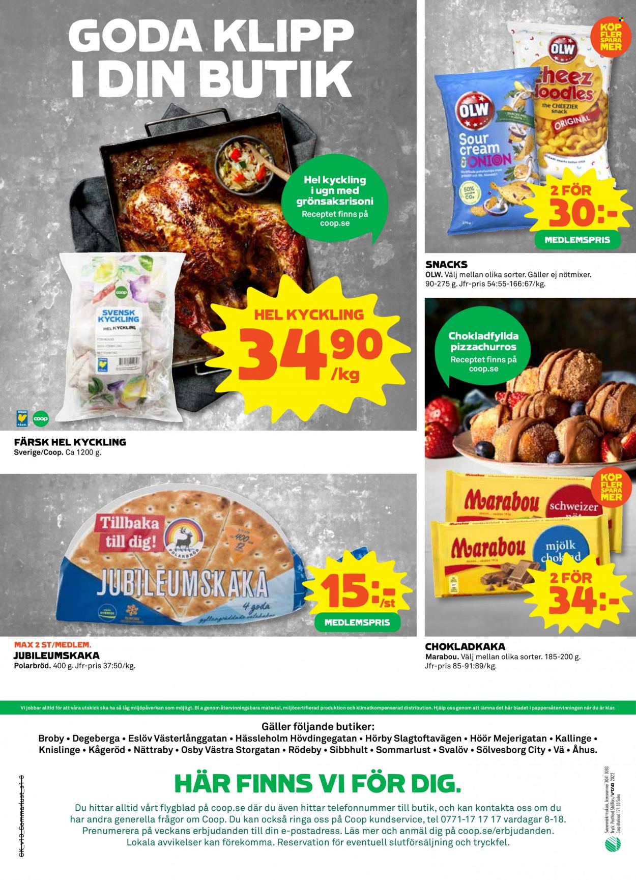 Coop reklamblad - 7/3 2022 - 13/3 2022. Sida 8