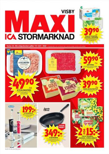 ICA reklamblad - 7/3 2022 - 13/3 2022.