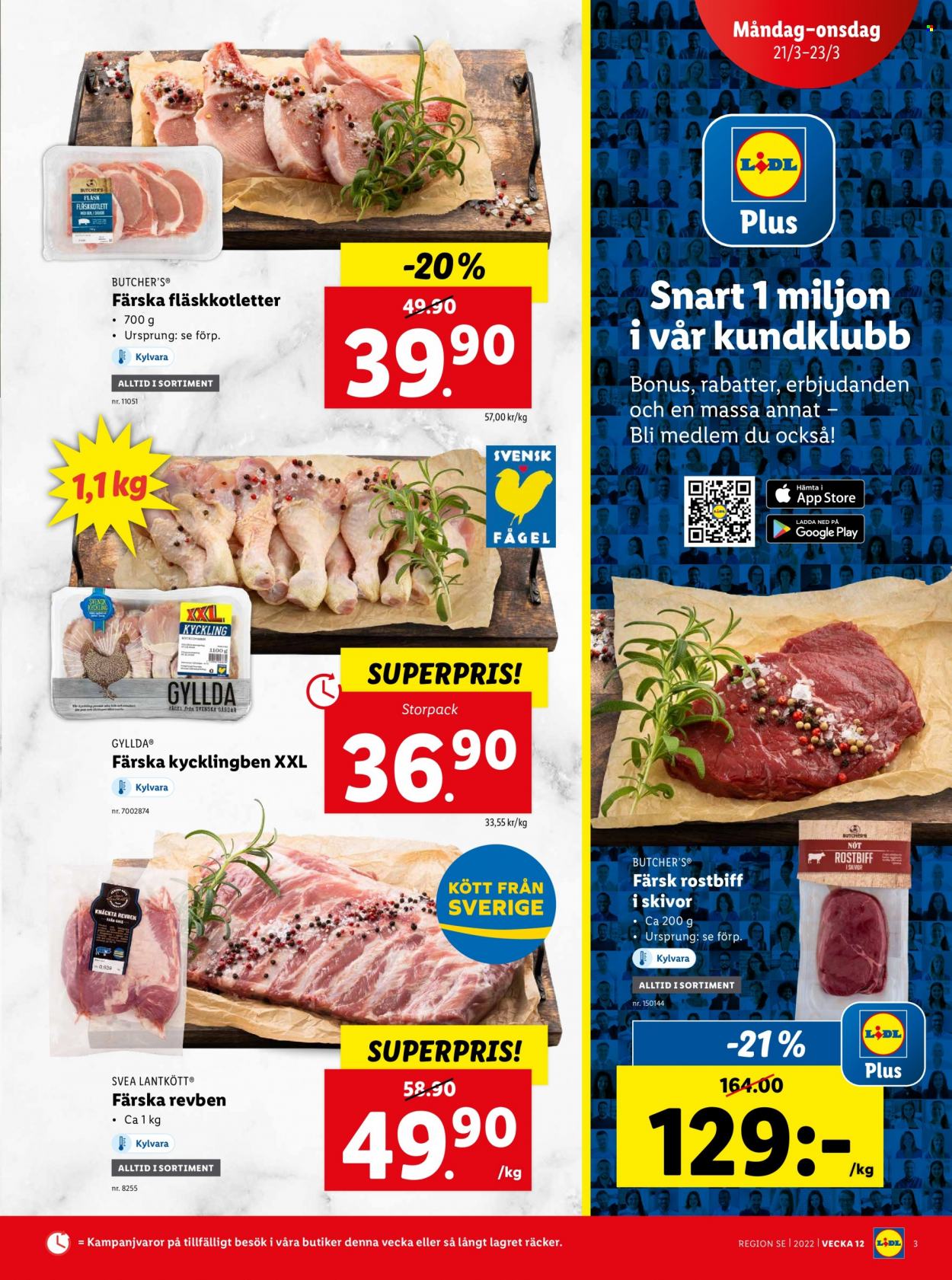 Lidl reklamblad - 21/3 2022 - 27/3 2022. Sida 3