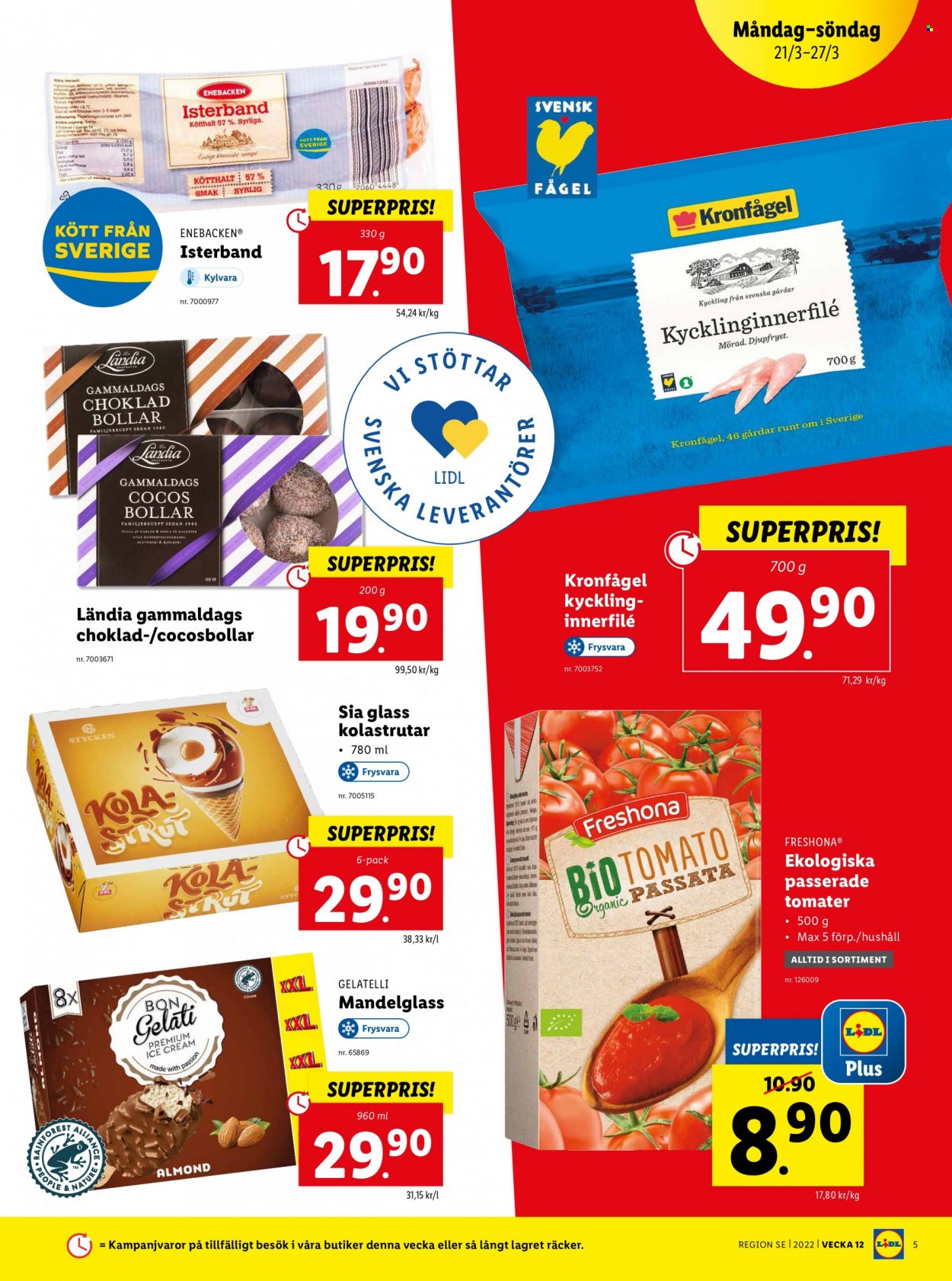 Lidl reklamblad - 21/3 2022 - 27/3 2022. Sida 5