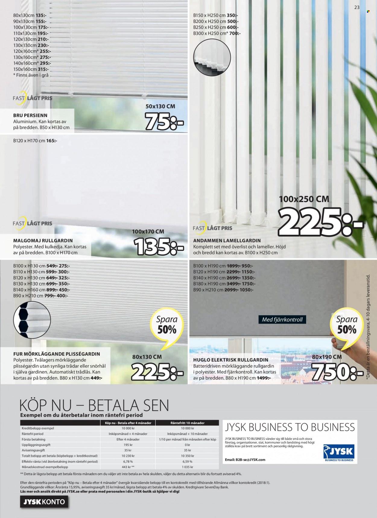 JYSK reklamblad - 14/3 2022 - 27/3 2022. Sida 23