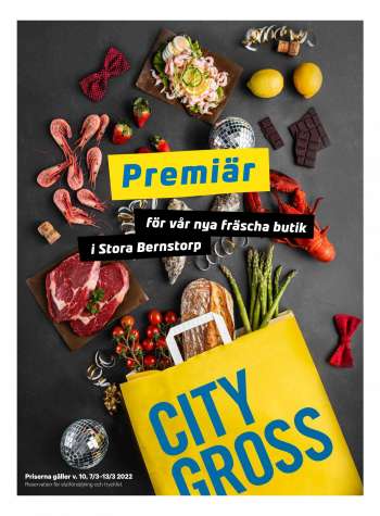 City Gross reklamblad - 14/3 2022 - 20/3 2022.
