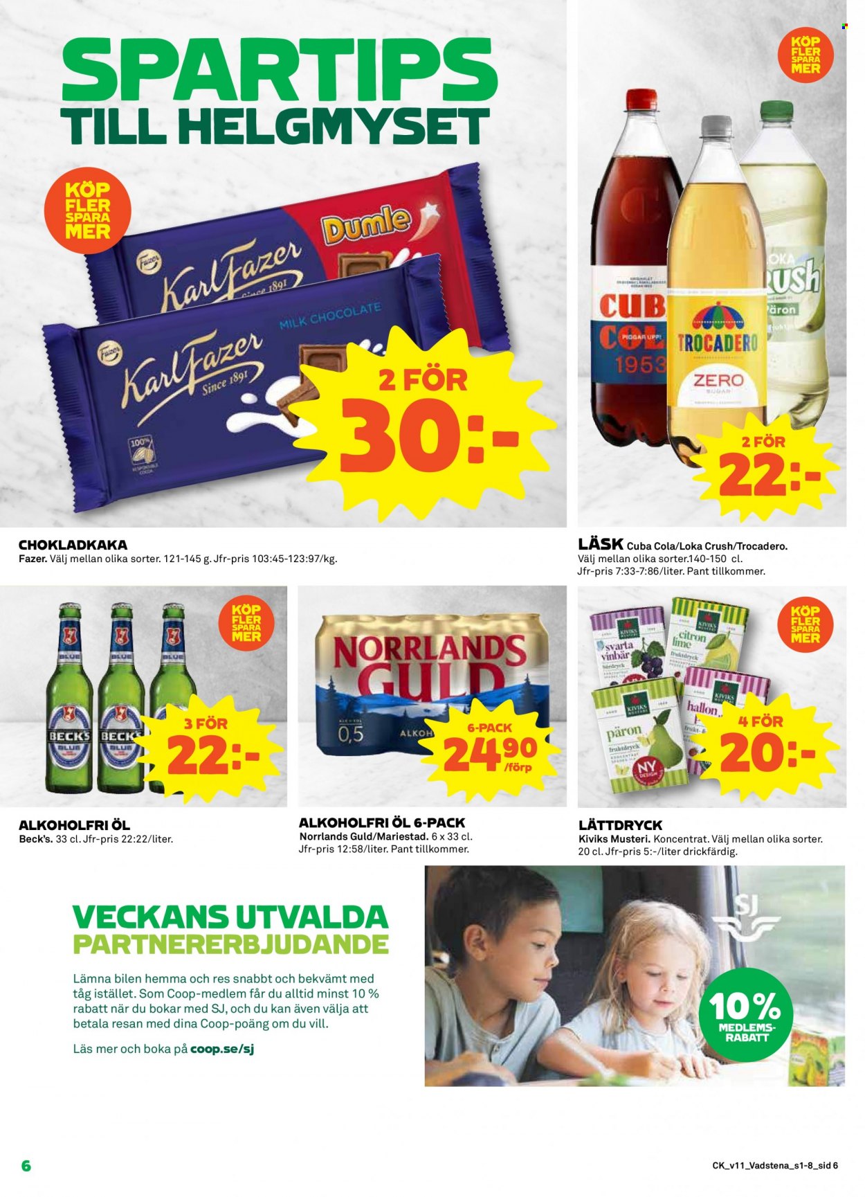 Coop reklamblad - 14/3 2022 - 20/3 2022. Sida 6