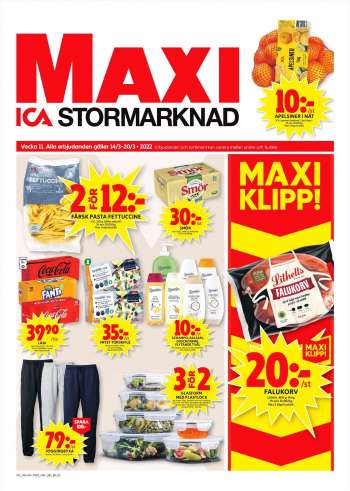 ICA reklamblad - 14/3 2022 - 20/3 2022.