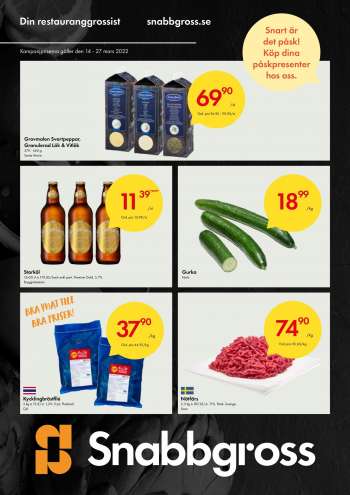 Axfood Snabbgross reklamblad - 14/3 2022 - 27/3 2022.