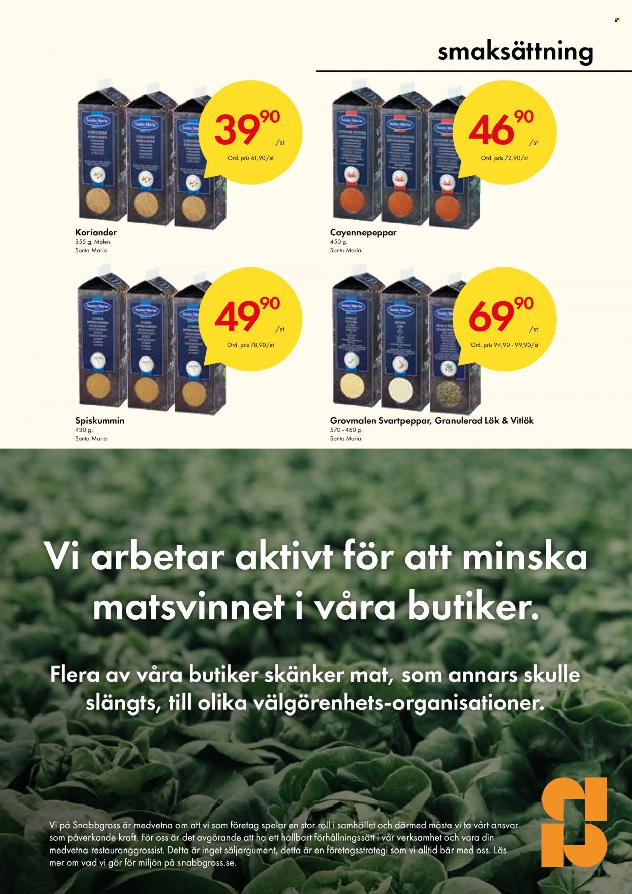 Snabbgross reklamblad - 14/3 2022 - 27/3 2022. Sida 9
