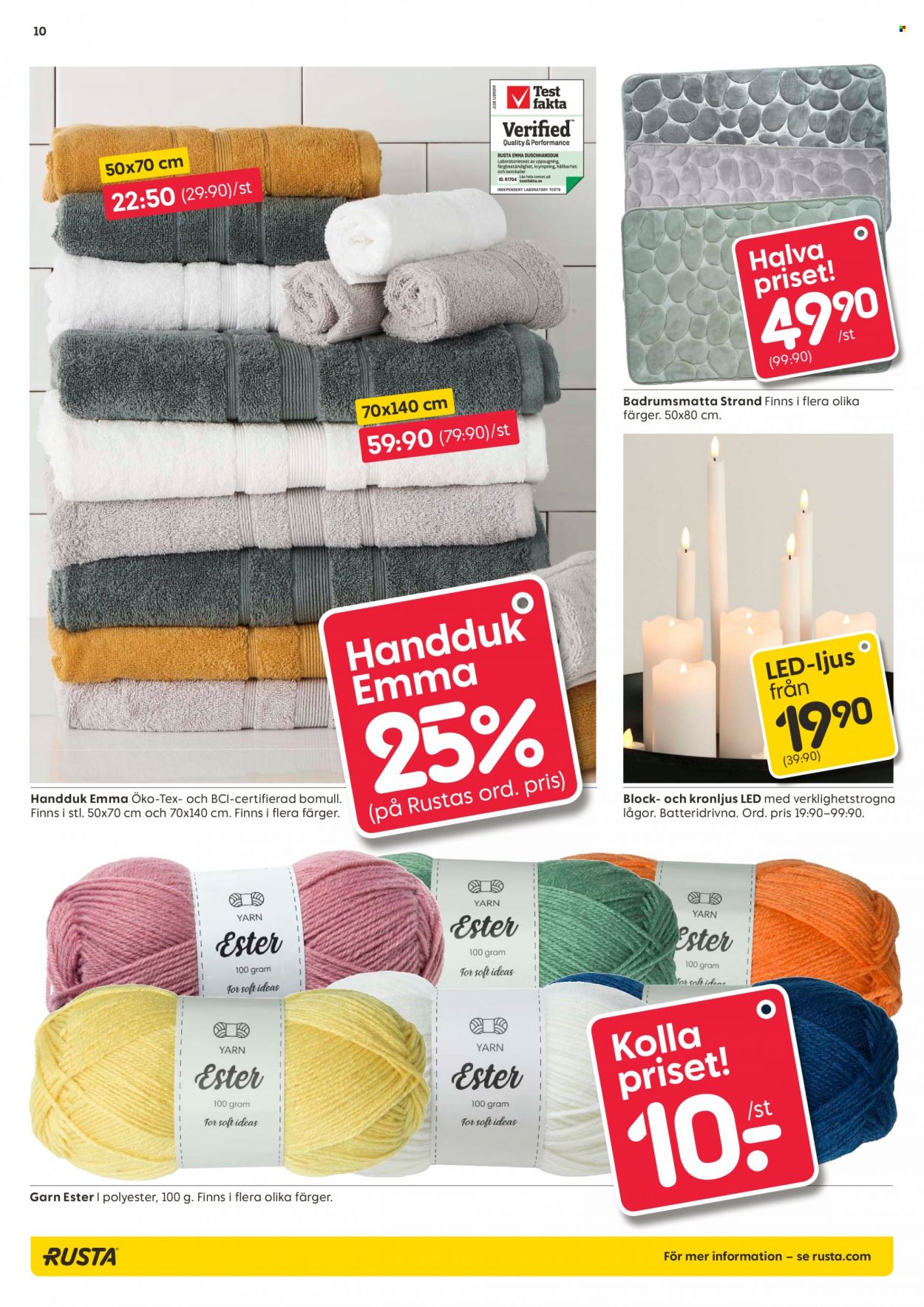 Rusta reklamblad - 16/3 2022 - 22/3 2022. Sida 10