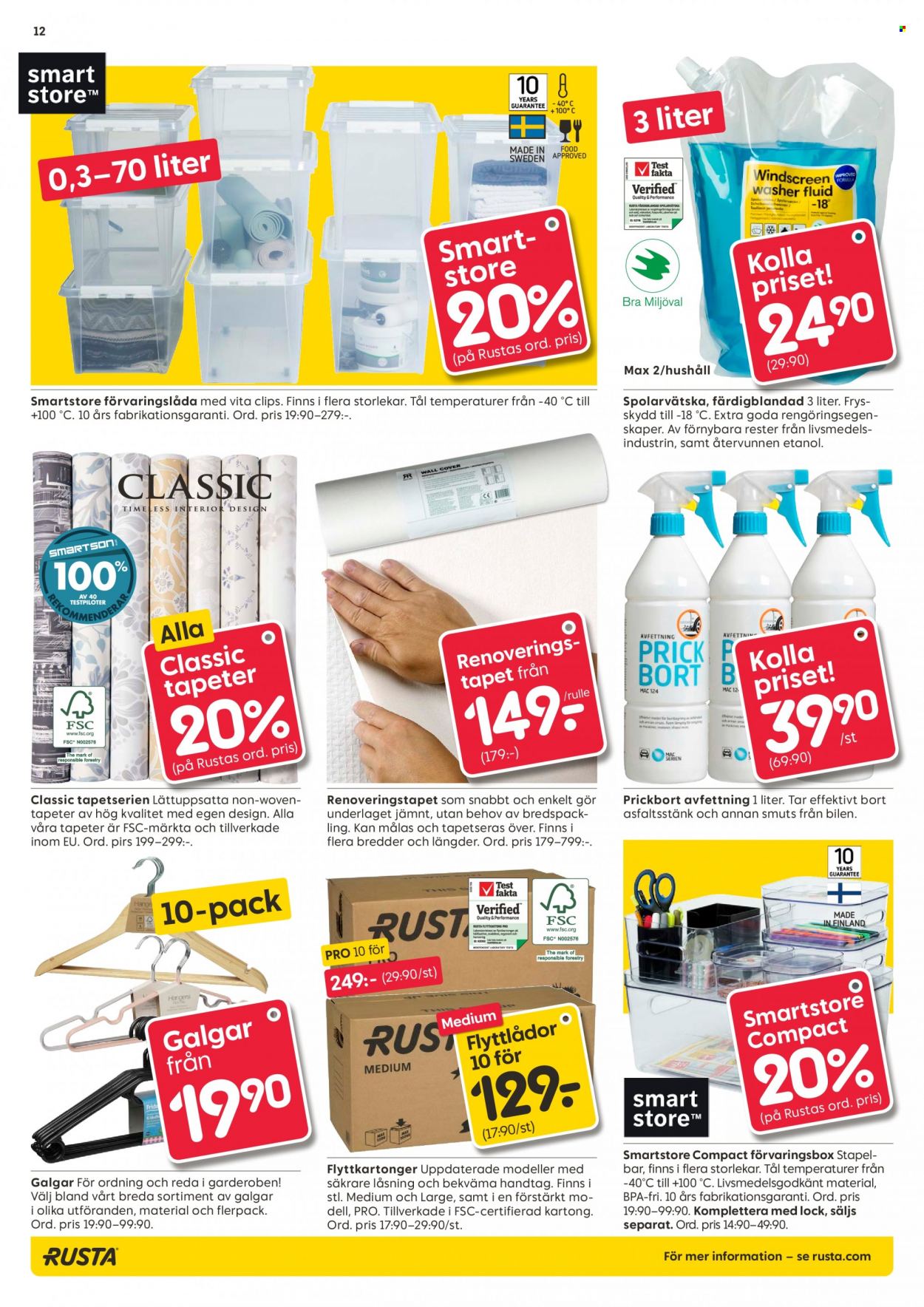 Rusta reklamblad - 16/3 2022 - 22/3 2022. Sida 12