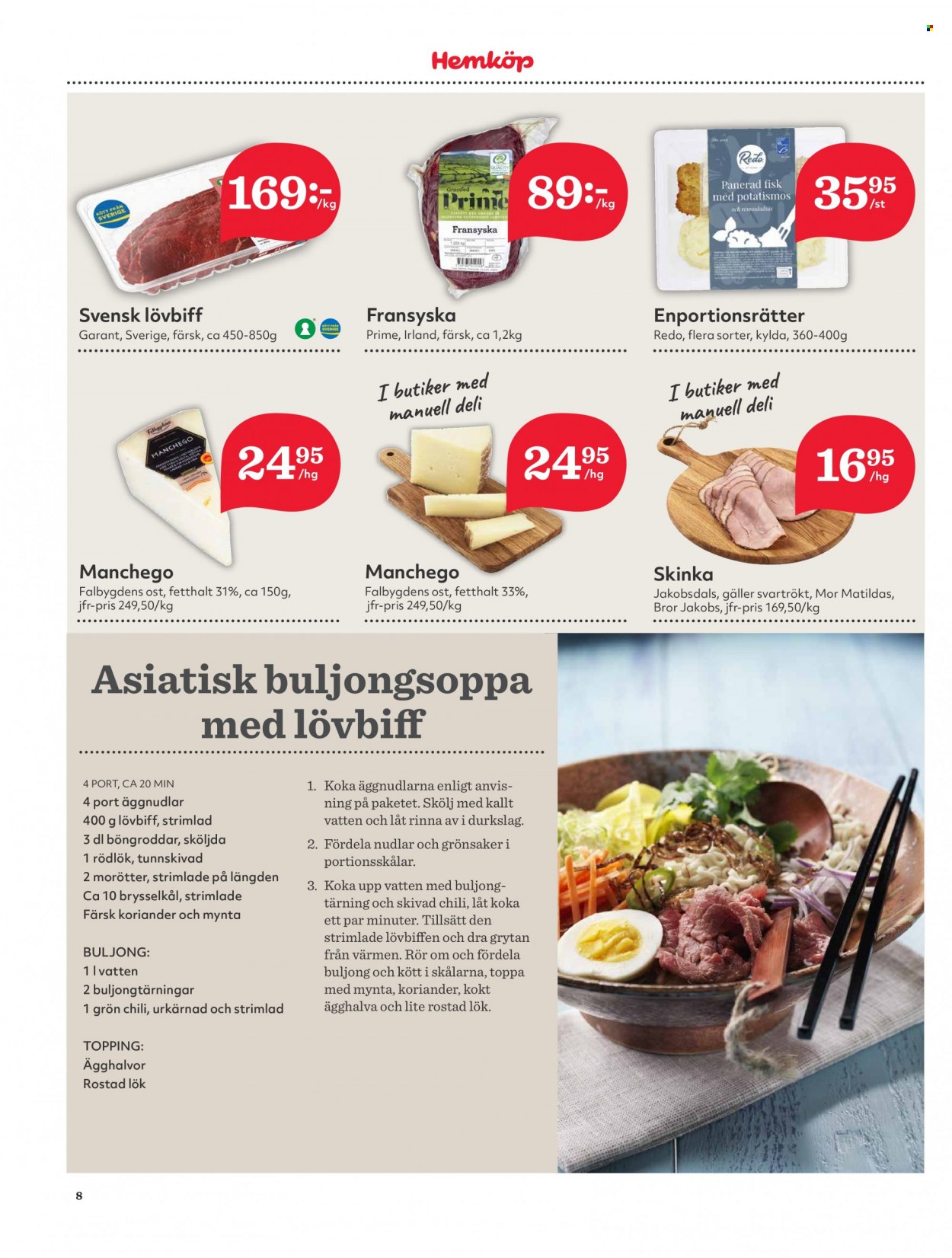 Hemköp reklamblad - 21/3 2022 - 27/3 2022. Sida 8