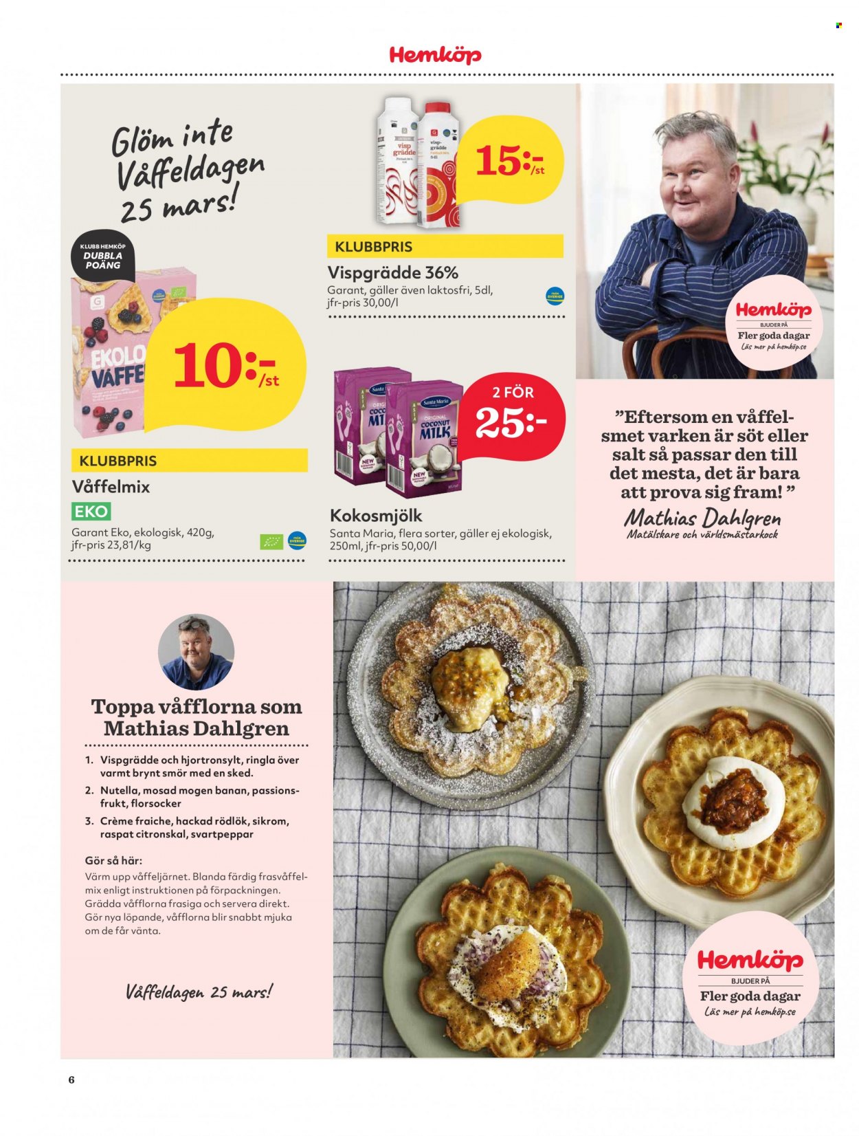 Hemköp reklamblad - 21/3 2022 - 27/3 2022. Sida 6