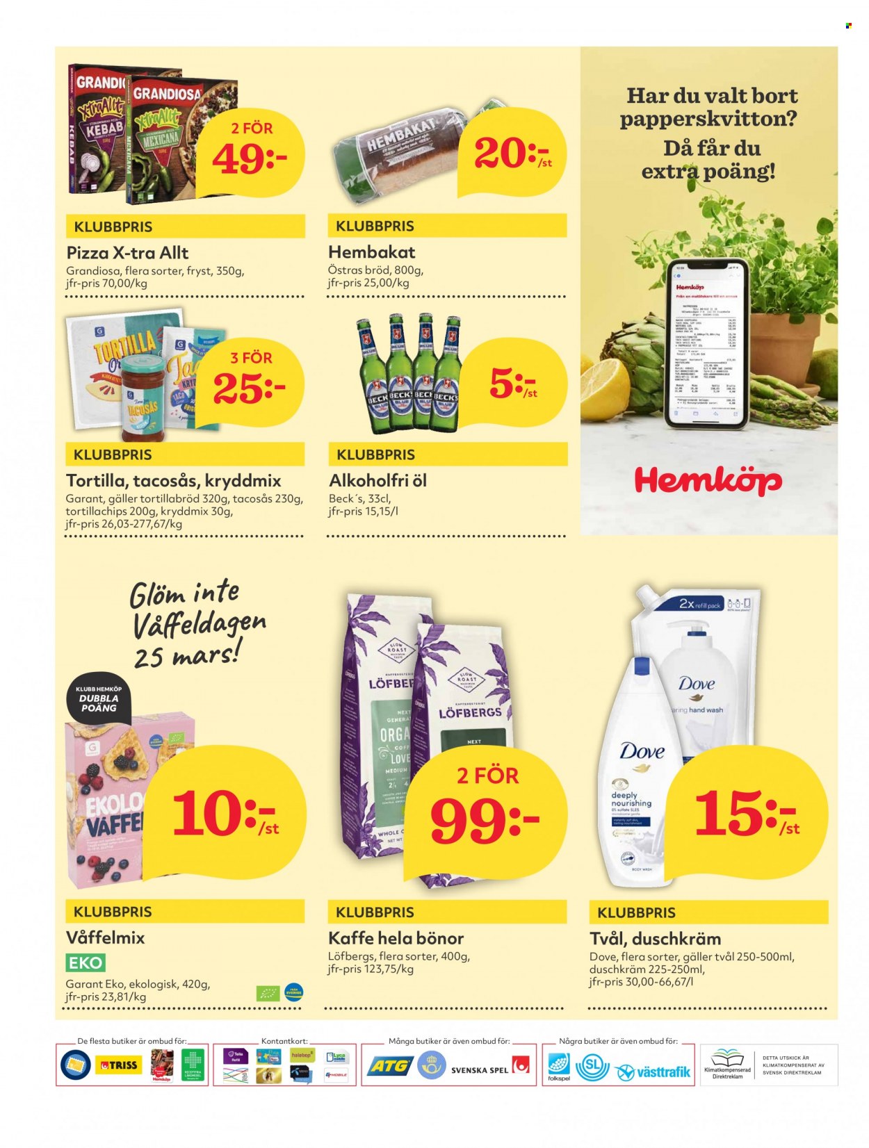 Hemköp reklamblad - 21/3 2022 - 27/3 2022. Sida 12