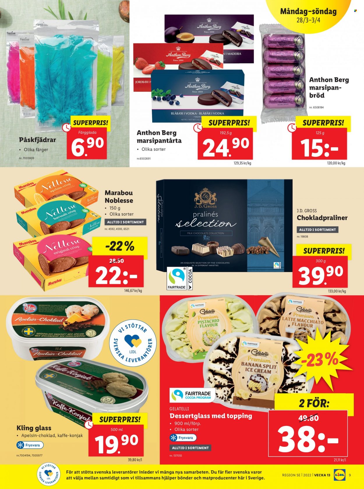 Lidl reklamblad - 28/3 2022 - 3/4 2022. Sida 9