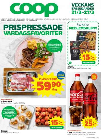Coop reklamblad - 21/3 2022 - 27/3 2022.