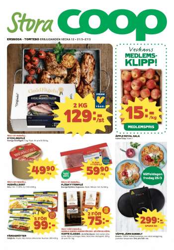 Coop reklamblad - 21/3 2022 - 27/3 2022.